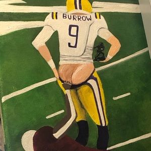 J BURROW “Get Off of Me” PAINTING!